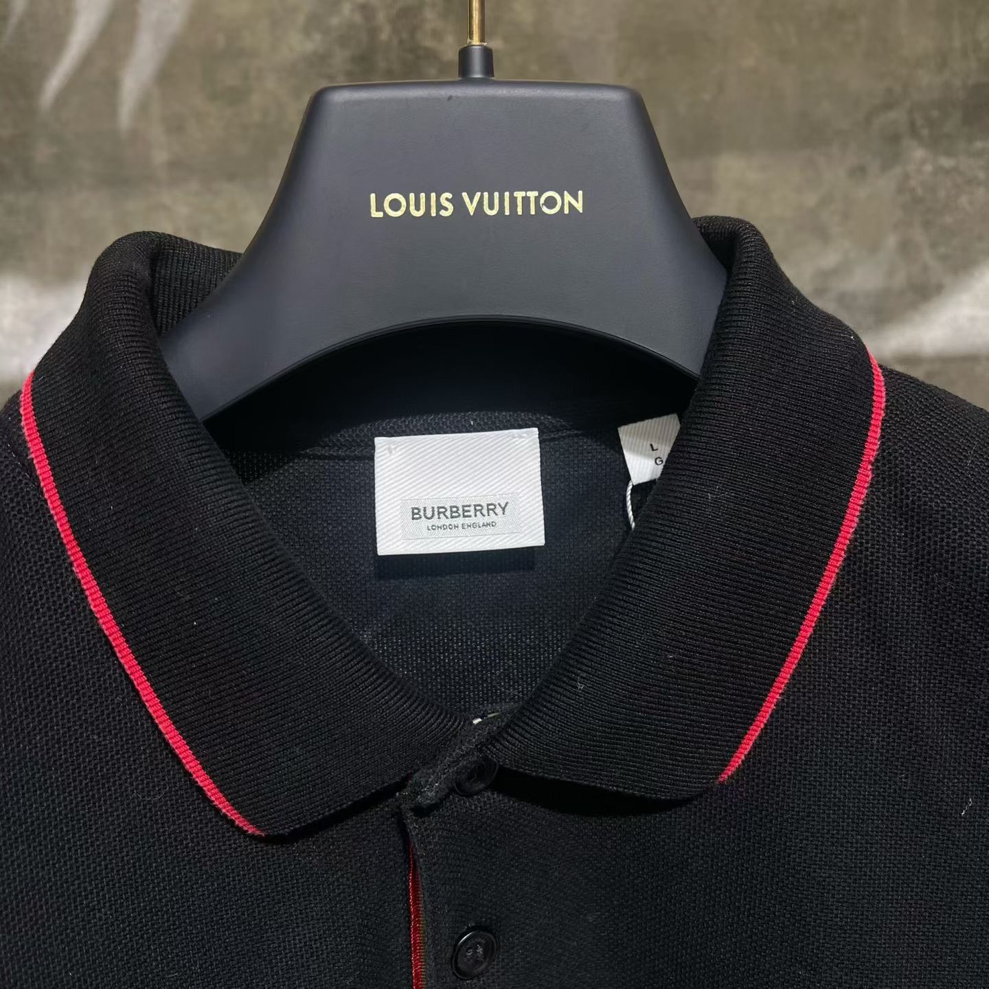 Burberry Burberry Black Polo l Men Size US L / EU 52-54 / 3 - 4 Thumbnail