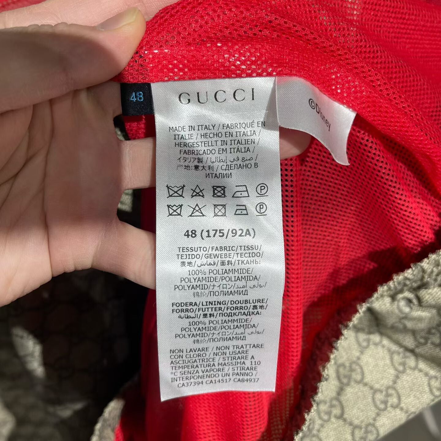 Gucci Gucci Collab Orange Light Jacket m Men Size US M / EU 48-50 / 2 - 8 Thumbnail