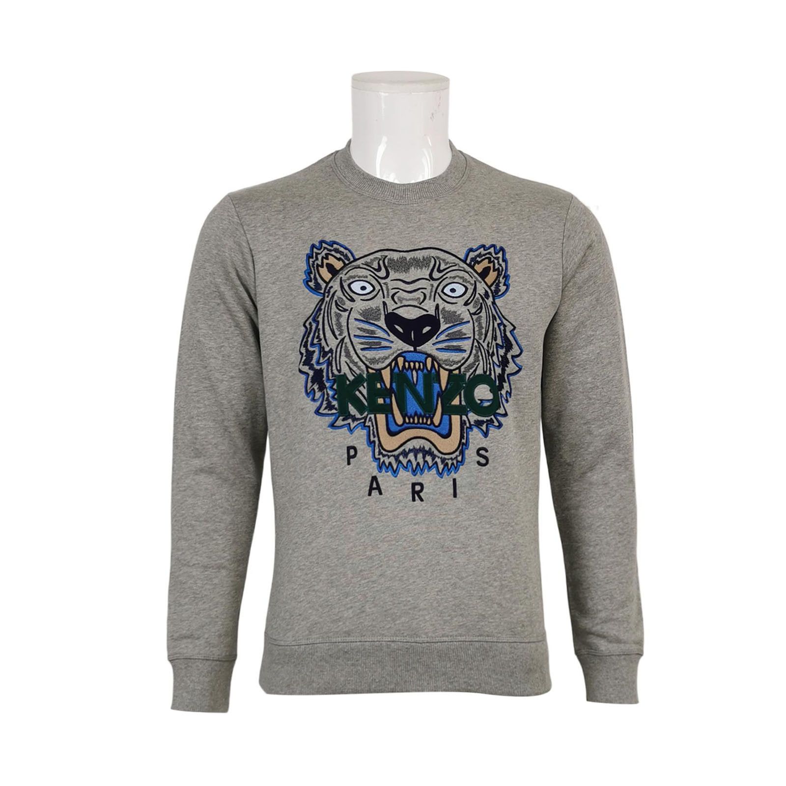 Kenzo Kenzo Tiger Head Embroidered Sweatshirt XS Size US XS / EU 42 / 0 - 2 Thumbnail