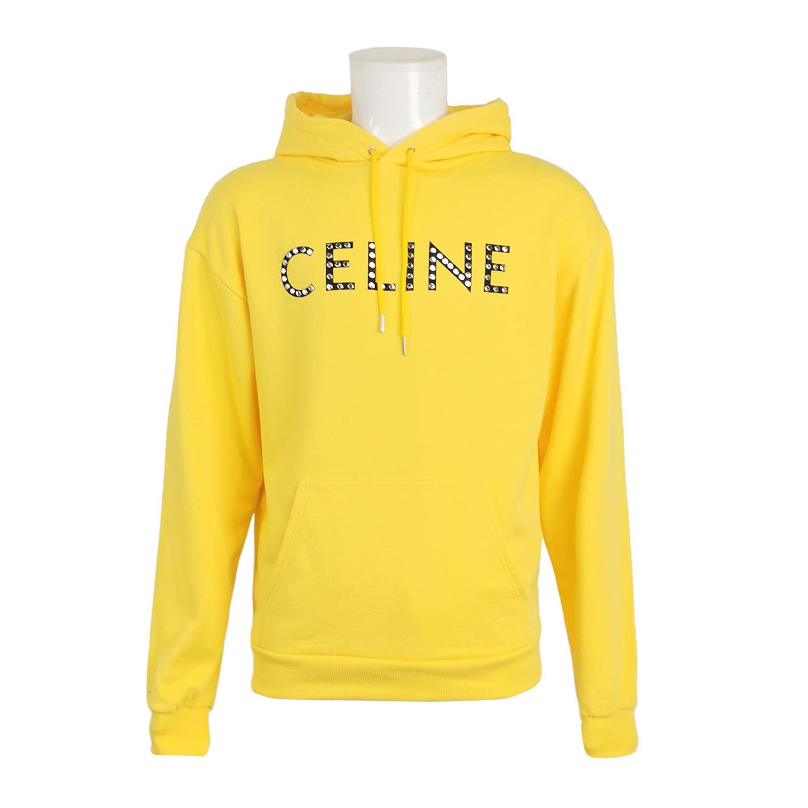 Celine Celine Studded Logo Hoodie M Size US M / EU 48-50 / 2 - 2 Thumbnail