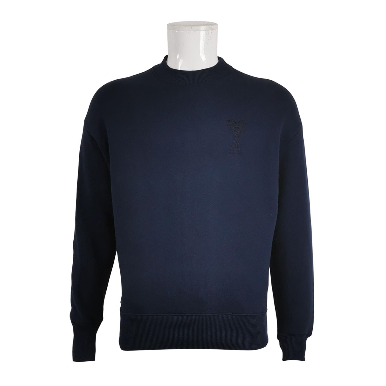 AMI AMI Navy Logo Sweatshirt Size XS Size US XS / EU 42 / 0 - 2 Thumbnail