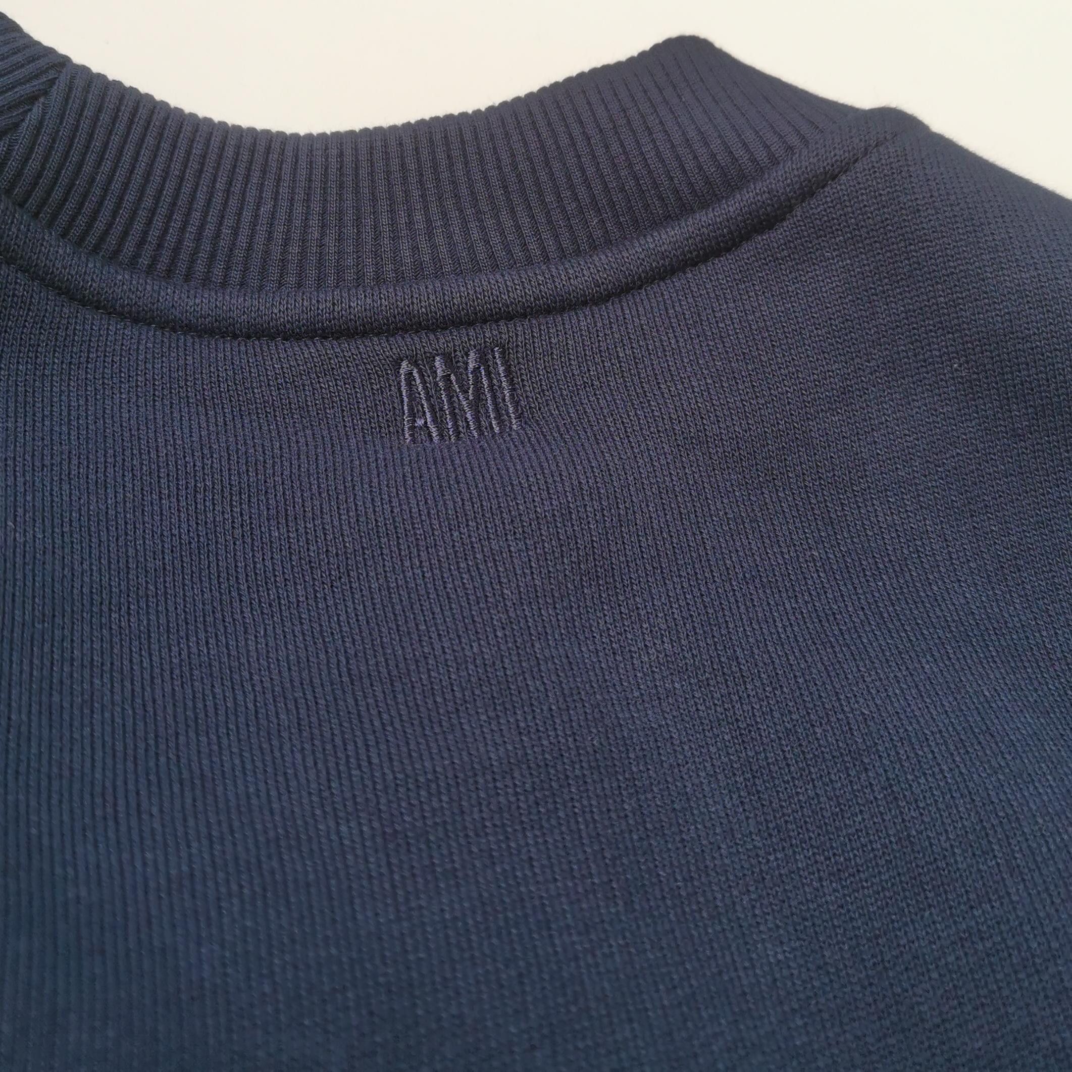 AMI AMI Tonal Logo Crewneck Sweatshirt XS Size US XS / EU 42 / 0 - 4 Thumbnail