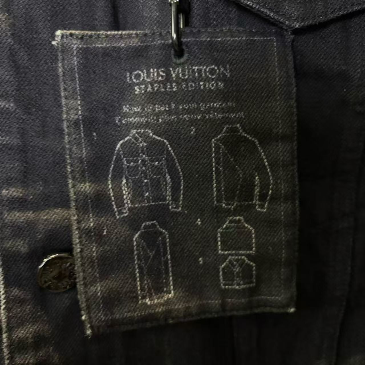 Louis Vuitton Louis Vuitton Denim Black Light Jacket m Men Size US M / EU 48-50 / 2 - 6 Thumbnail