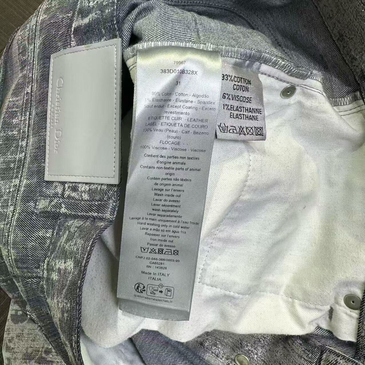 Dior Dior Retro Silver Casual Pants 32 Men Size US 32 / EU 48 - 4 Thumbnail