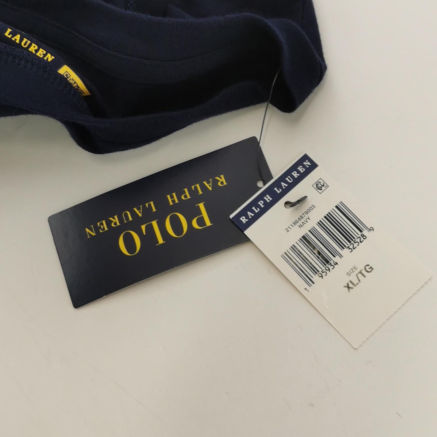 Polo Ralph Lauren Polo Ralph Lauren Solid Long Sleeve T-Shirt XL Size US XL / EU 56 / 4 - 5 Thumbnail