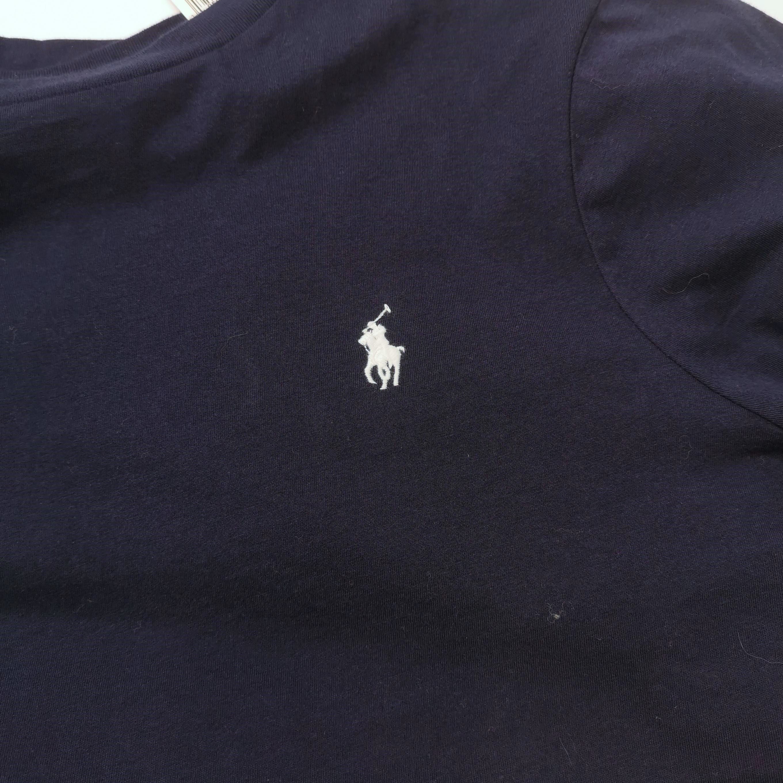 Polo Ralph Lauren Polo Ralph Lauren Solid Long Sleeve T-Shirt XL Size US XL / EU 56 / 4 - 4 Thumbnail