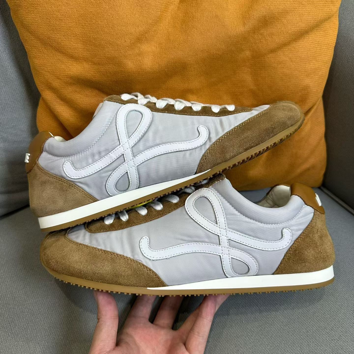Loewe Loewe Running White Lowtop Sneakers 10 Men Size US 10 / EU 43 - 5 Thumbnail