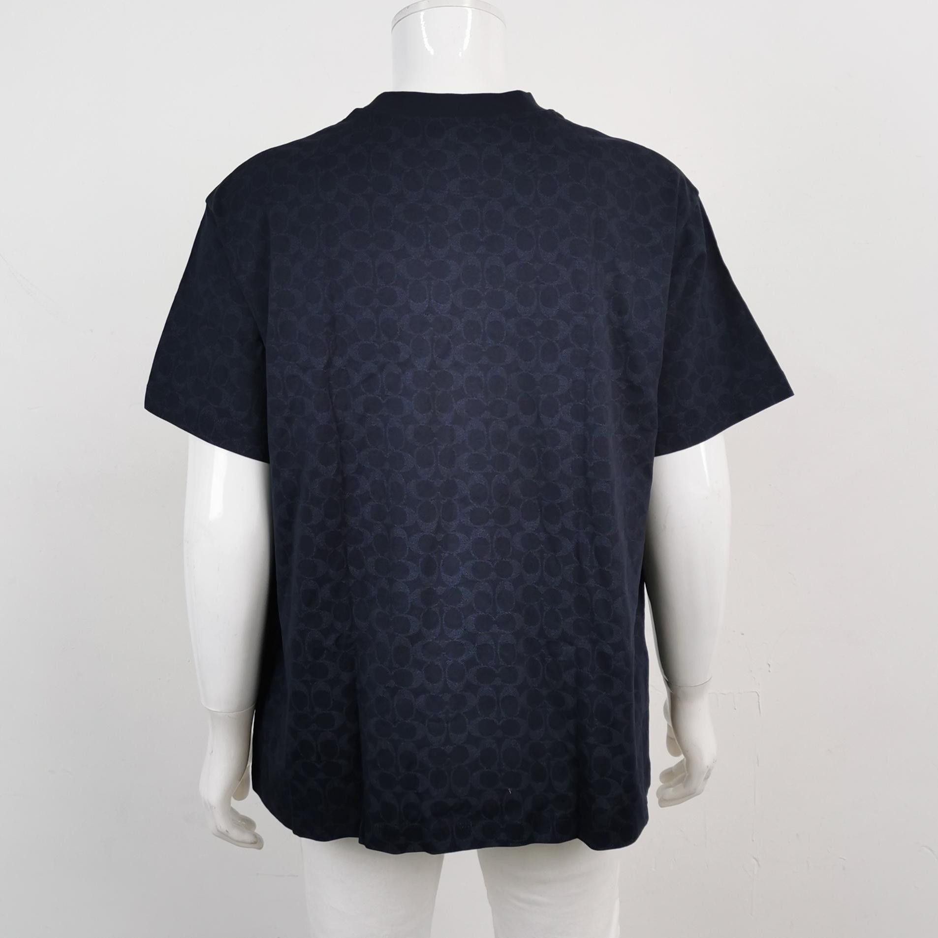 Coach Coach Navy Moon Graphic T-Shirt Size L Size US L / EU 52-54 / 3 - 3 Thumbnail