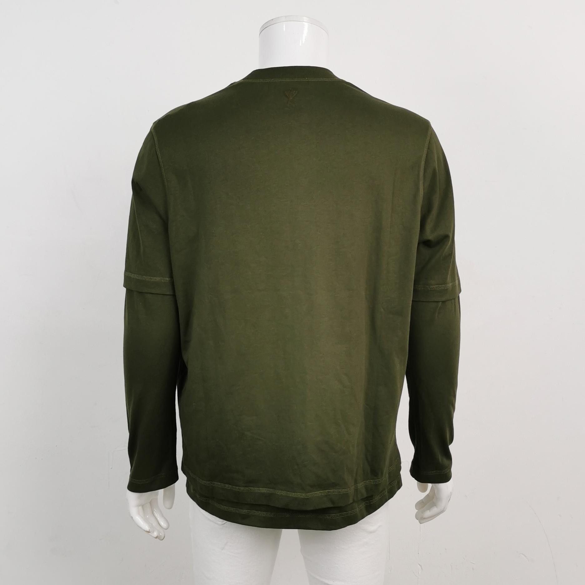 AMI AMI Layered Logo Long Sleeve T-Shirt Size S Size US S / EU 44-46 / 1 - 3 Thumbnail