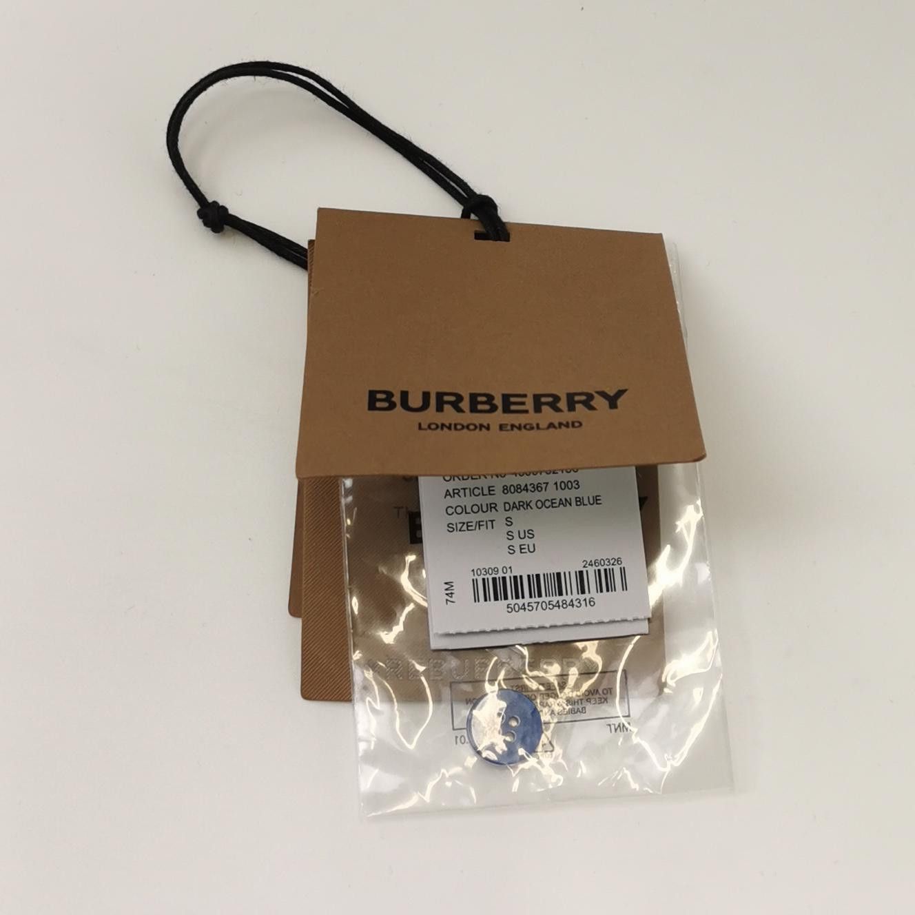 Burberry Burberry Blue Logo Polo Shirt S Size US S / EU 44-46 / 1 - 5 Thumbnail