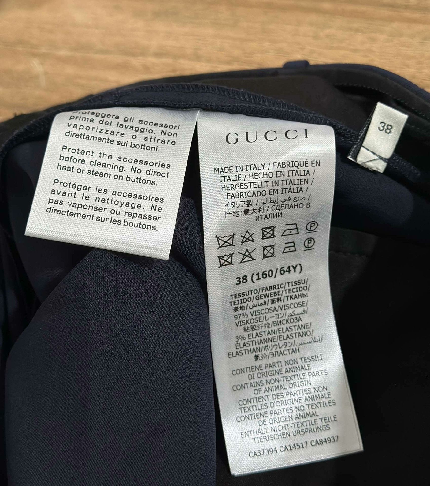 Gucci Gucci Formal Suit 40r Men Size 40R - 8 Thumbnail