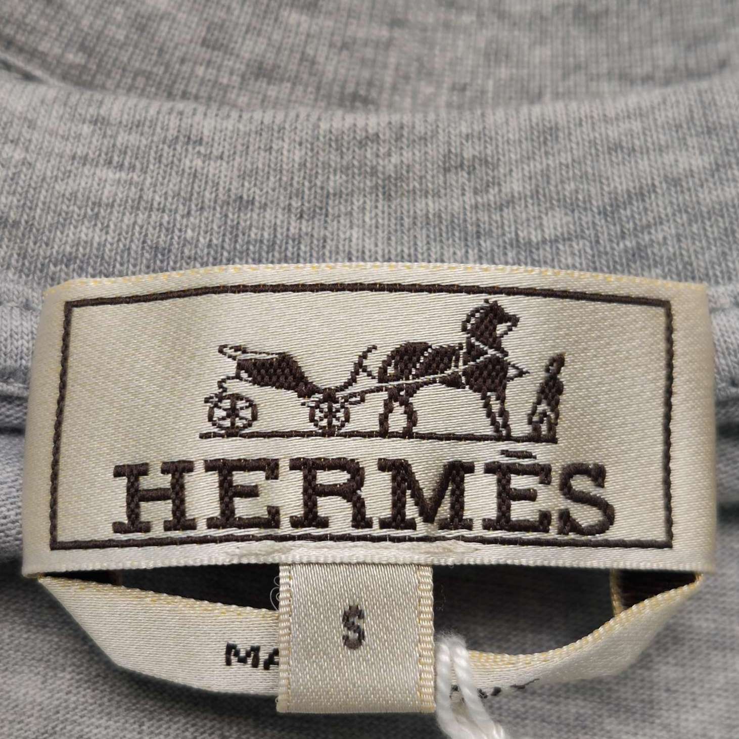 Hermes Hermes Leather Patch Graphic T-Shirt S Size US S / EU 44-46 / 1 - 6 Thumbnail
