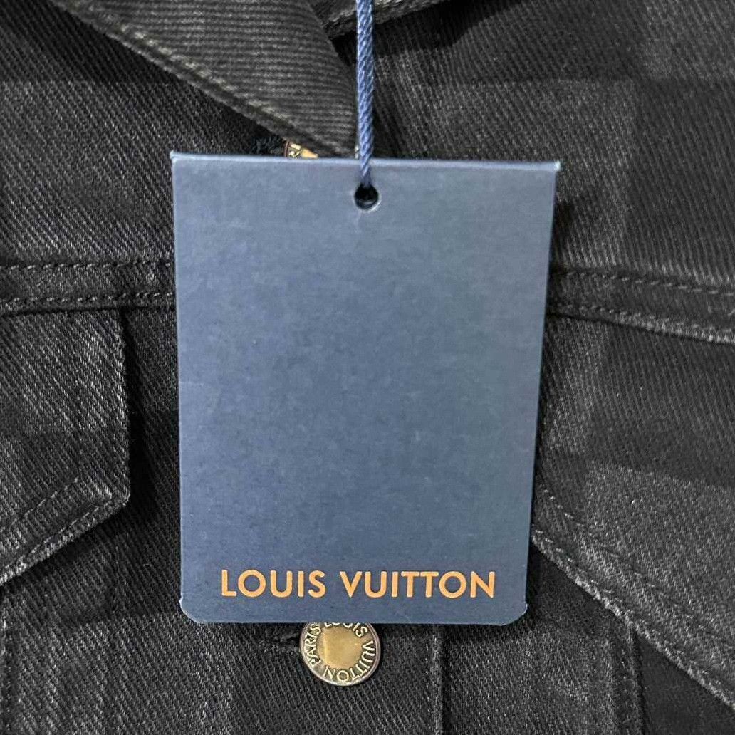 Louis Vuitton Louis Vuitton Denim Gray Jacket M Women Size M / US 6-8 / IT 42-44 - 6 Thumbnail