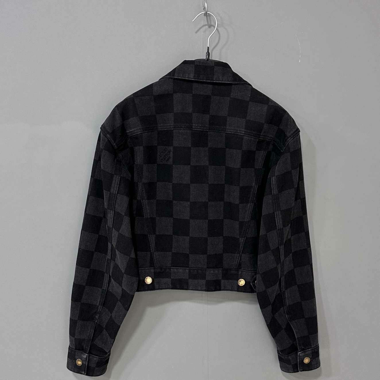 Louis Vuitton Louis Vuitton Denim Gray Jacket M Women Size M / US 6-8 / IT 42-44 - 3 Thumbnail
