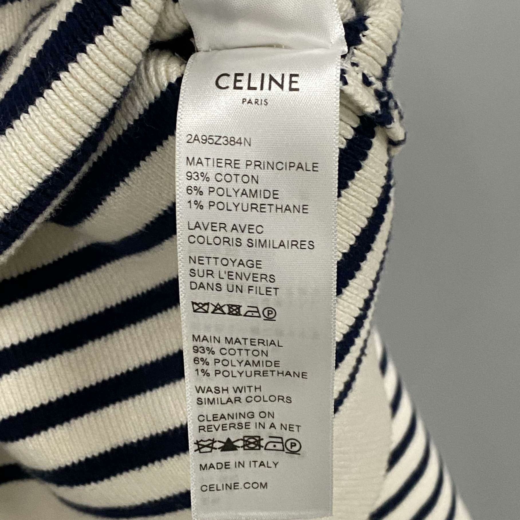 Celine Celine Striped Gold Sweater M Women Size M / US 6-8 / IT 42-44 - 4 Thumbnail