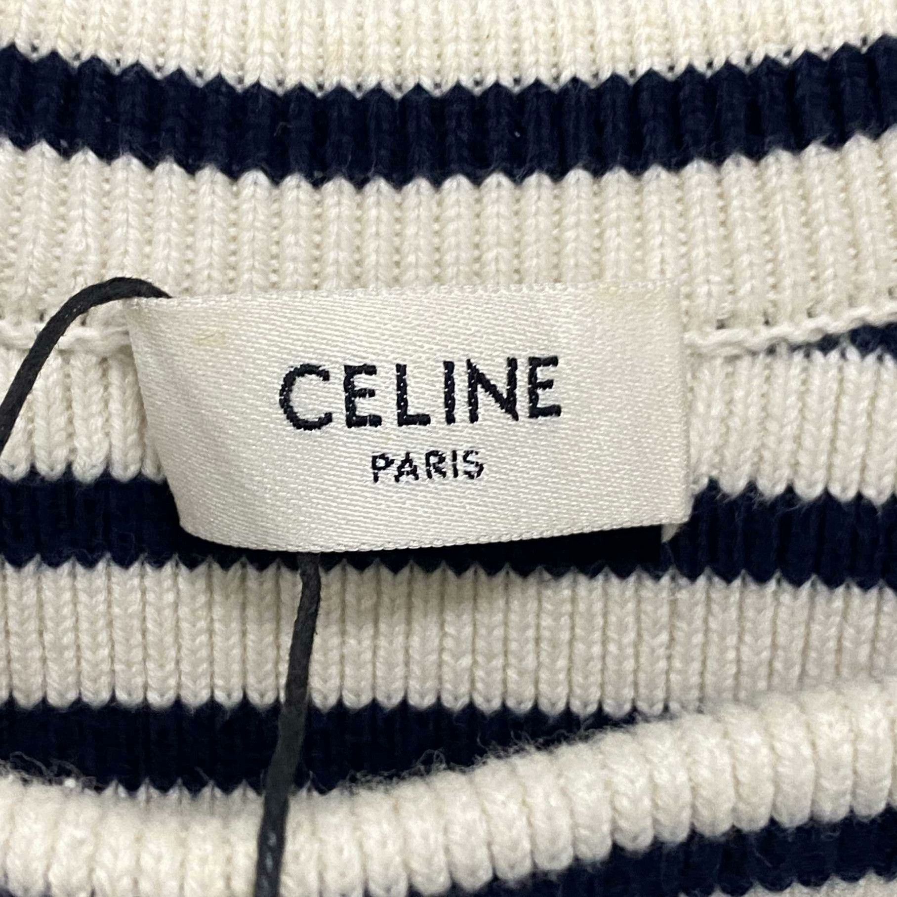 Celine Celine Striped Gold Sweater M Women Size M / US 6-8 / IT 42-44 - 5 Thumbnail