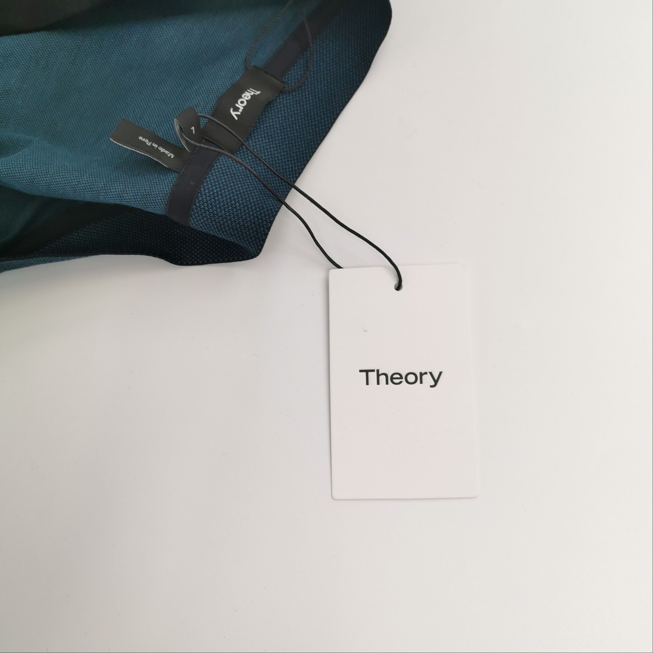 Theory Theory Pique Polo Shirt Size L Size US L / EU 52-54 / 3 - 4 Thumbnail