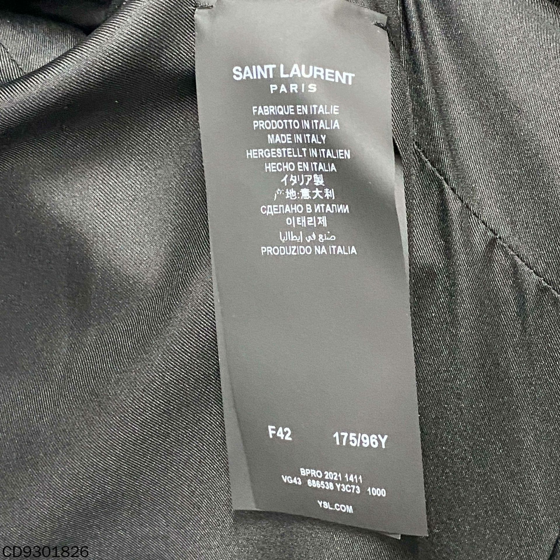 Saint Laurent Paris Saint Laurent Paris Multi Jacket M Women Size M / US 6-8 / IT 42-44 - 5 Thumbnail
