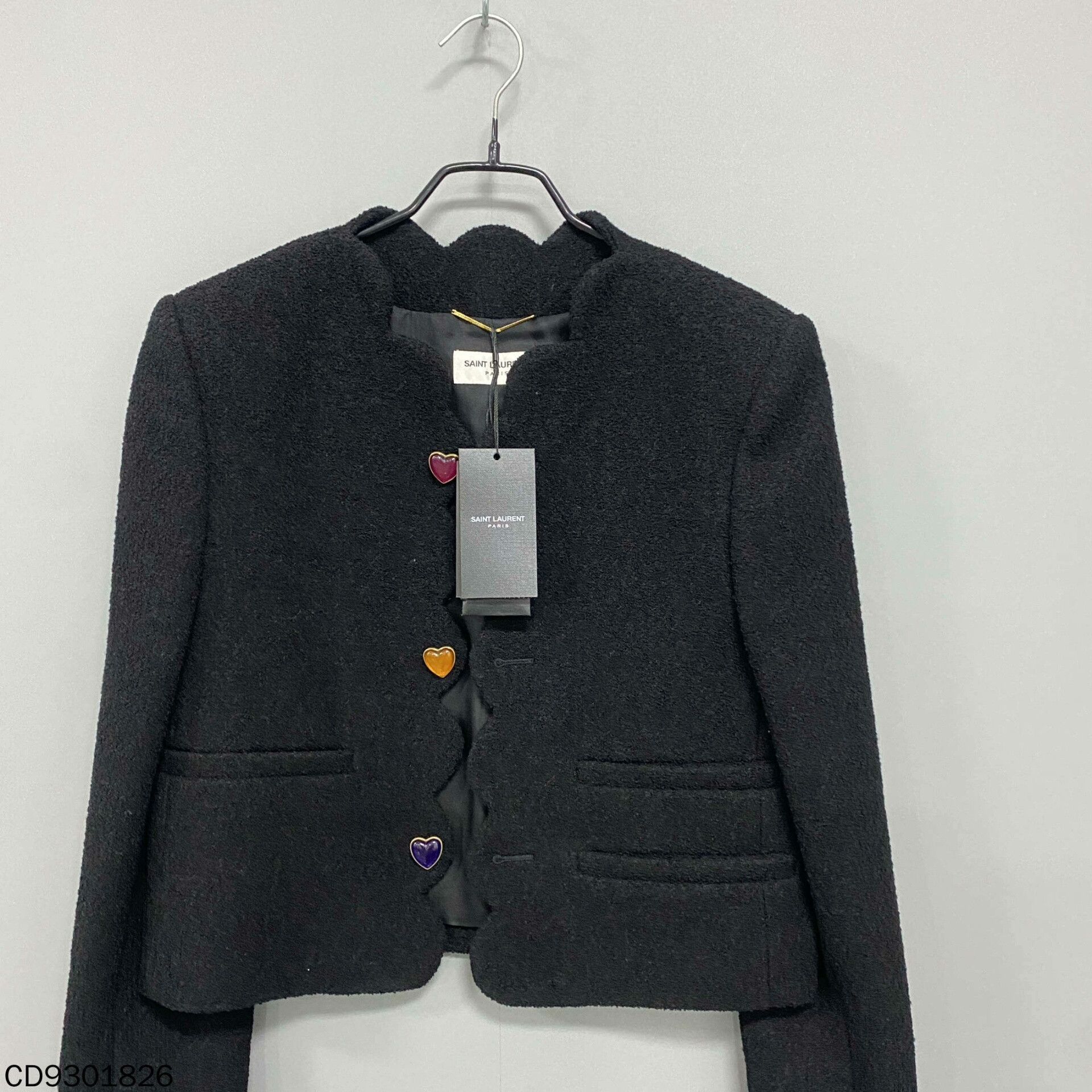 Saint Laurent Paris Saint Laurent Paris Multi Jacket M Women Size M / US 6-8 / IT 42-44 - 2 Thumbnail