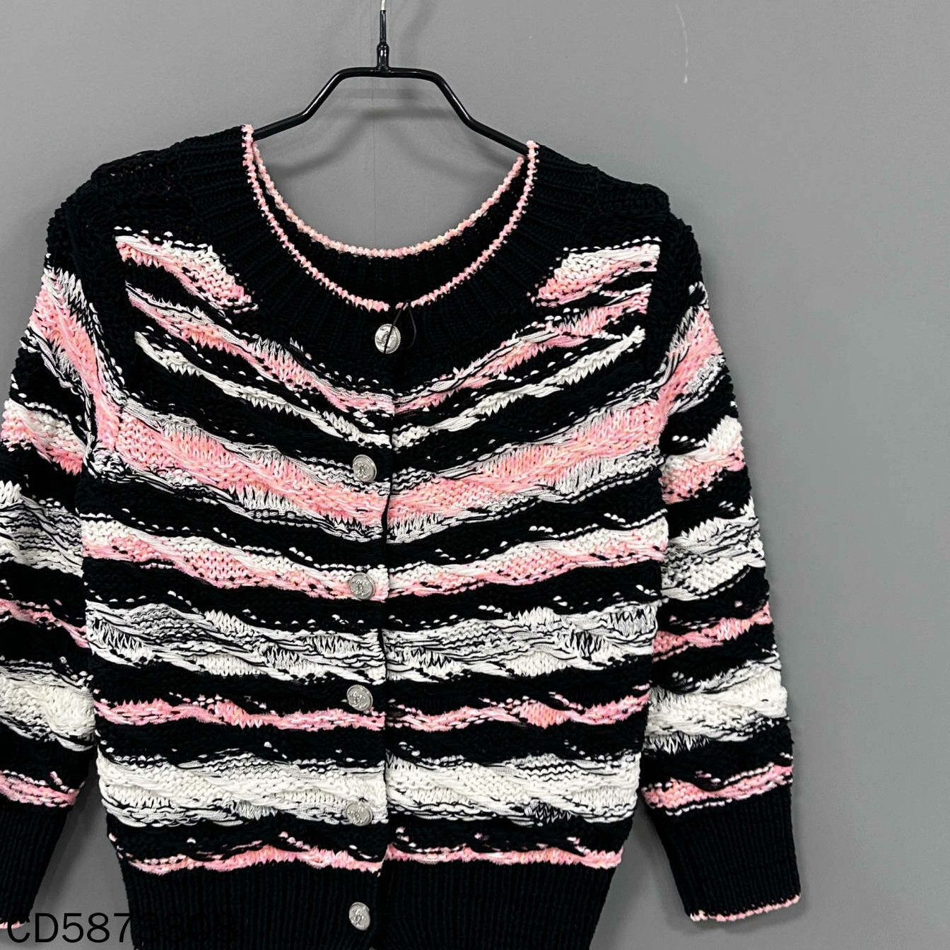 Chanel Chanel Knit Striped Multi Sweater S Women Size S / US 4 / IT 40 - 3 Thumbnail