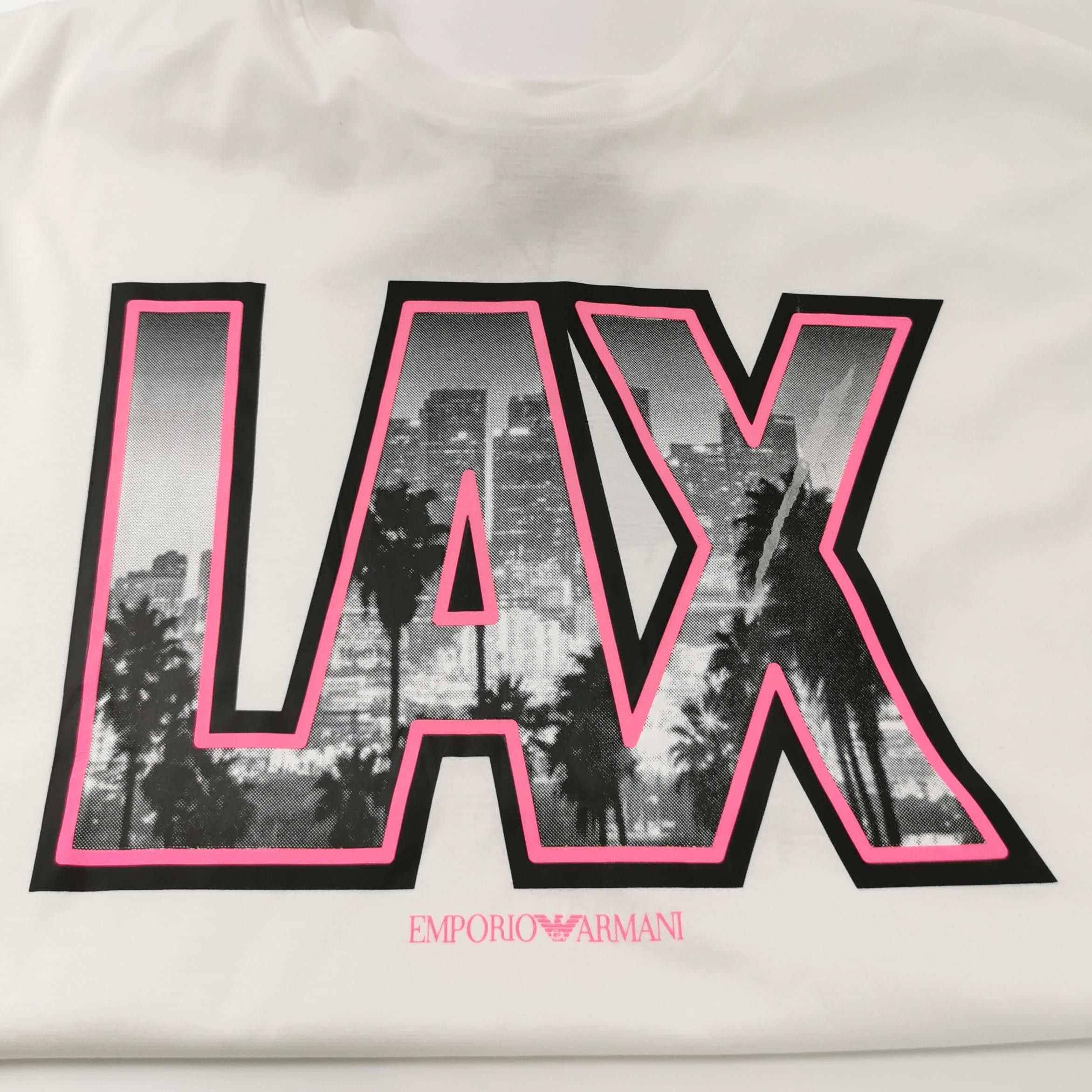 Emporio Armani Emporio Armani LAX Graphic T-Shirt XL Size US XL / EU 56 / 4 - 4 Thumbnail