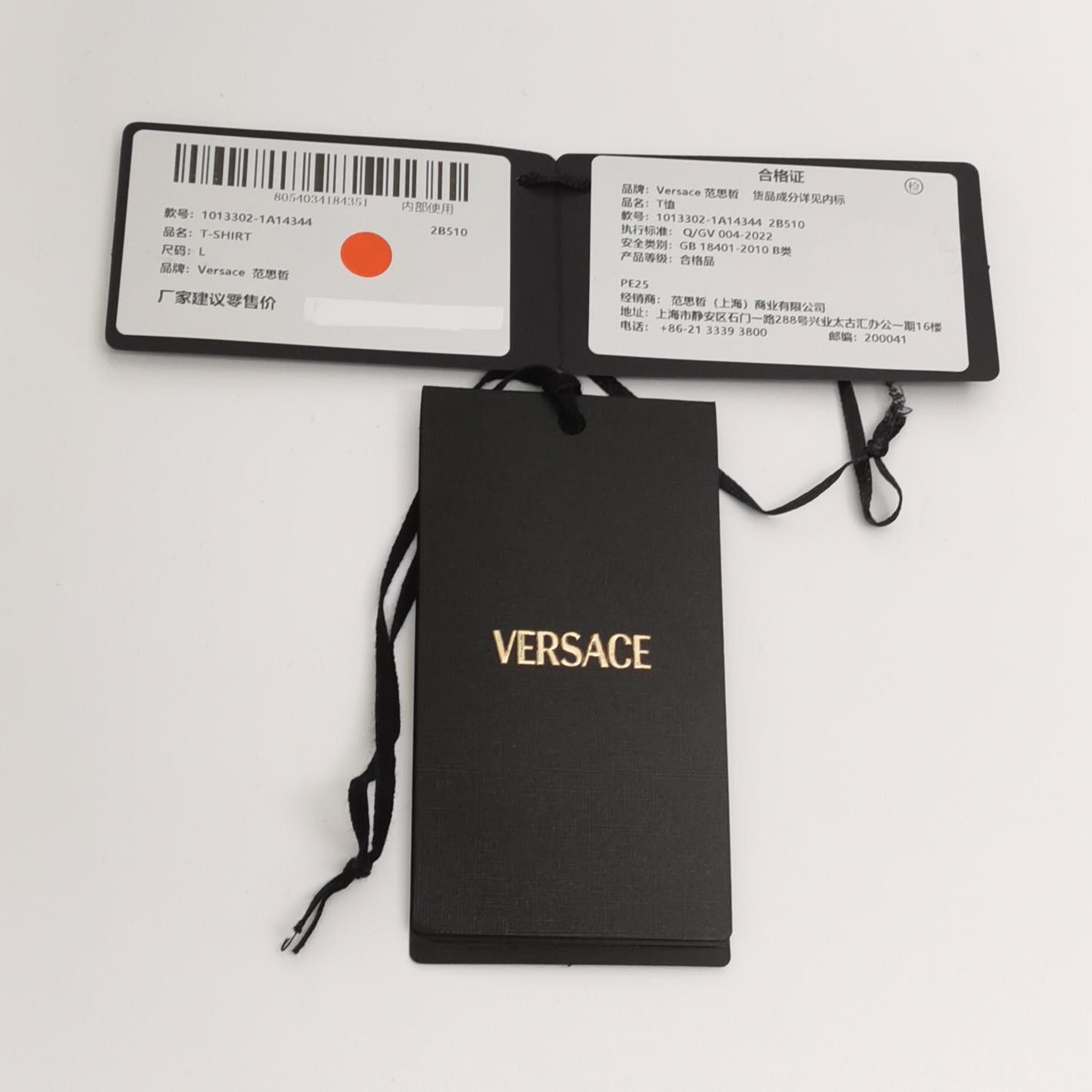 Versace Versace Medusa Frame Graphic T-Shirt L Size US L / EU 52-54 / 3 - 5 Thumbnail