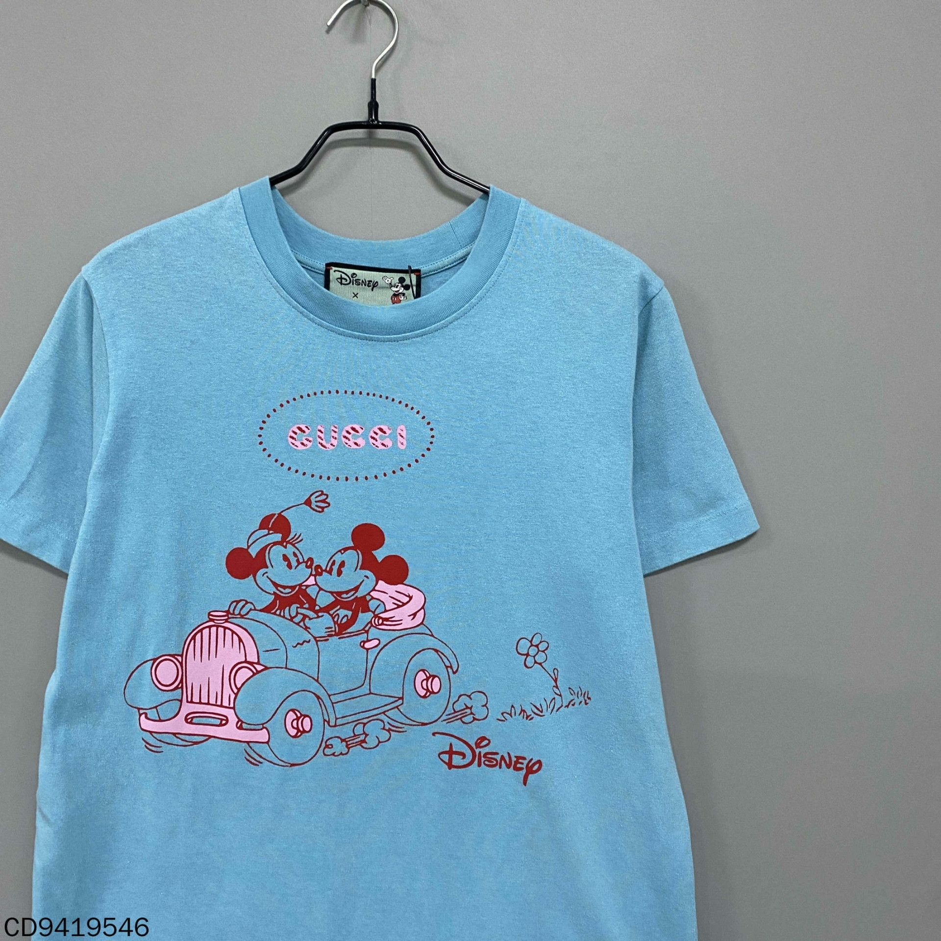 Gucci Gucci Retro Blue T-Shirt S Women Size S / US 4 / IT 40 - 2 Thumbnail