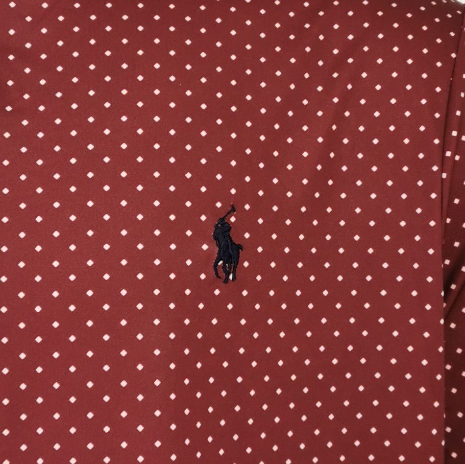 Polo Ralph Lauren Polo Ralph Lauren Performance Dot Polo Shirt Size L Size US L / EU 52-54 / 3 - 4 Thumbnail