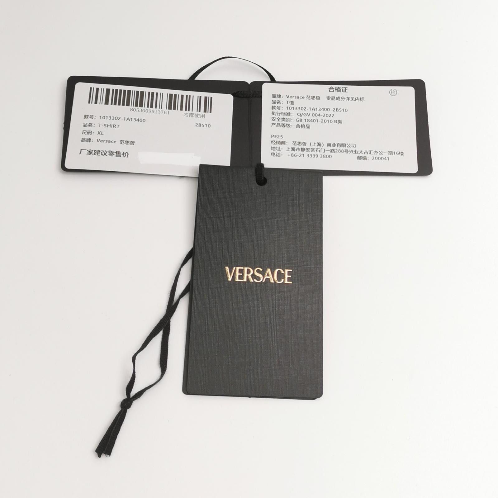 Versace Versace Graphic Accessory Print T-Shirt XL Size US XL / EU 56 / 4 - 5 Thumbnail