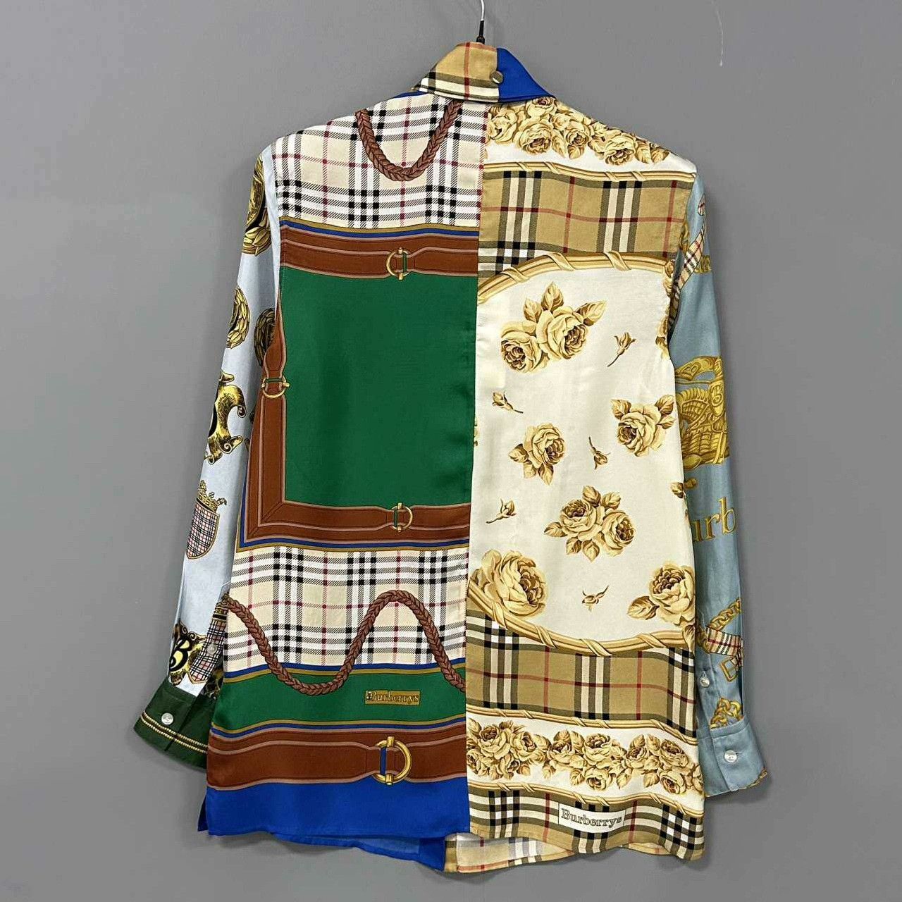 Burberry Burberry Silk Printed Button Up it_42 Women Size M / US 6-8 / IT 42-44 - 4 Thumbnail