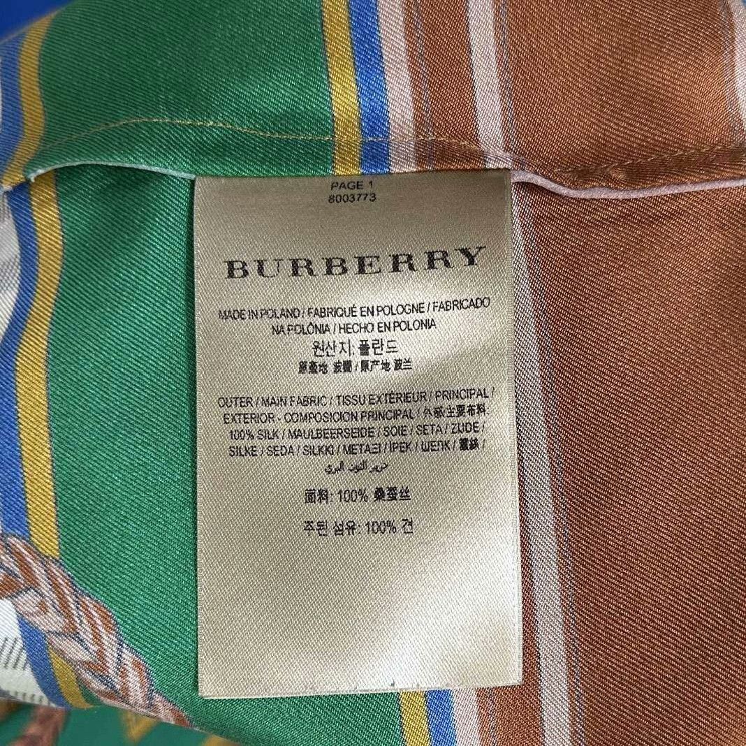 Burberry Burberry Silk Printed Button Up it_42 Women Size M / US 6-8 / IT 42-44 - 6 Thumbnail