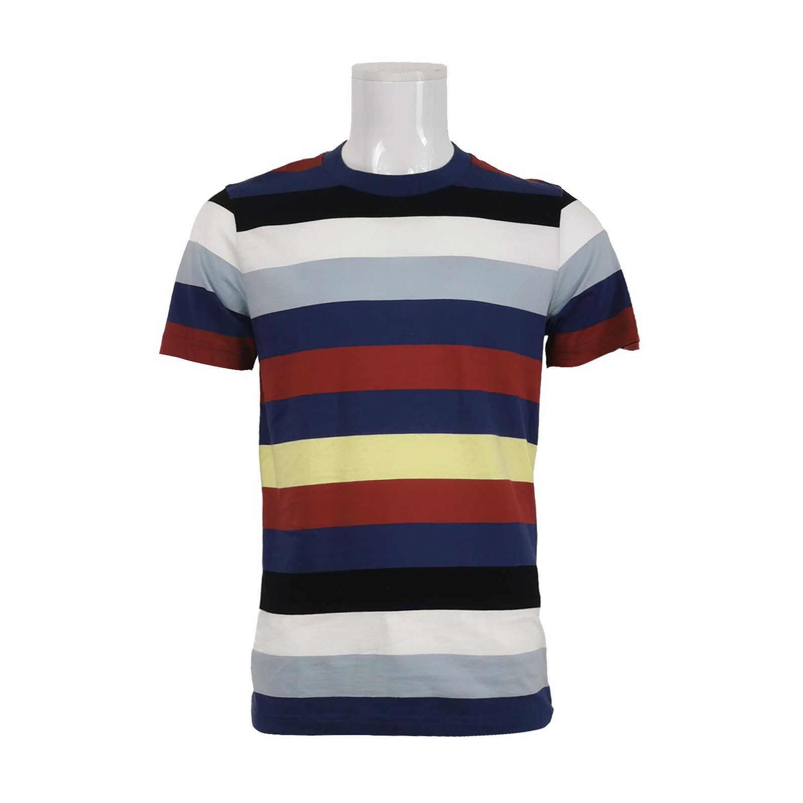 Marni Marni Striped Cotton Crewneck T-Shirt 48 Size US M / EU 48-50 / 2 - 2 Thumbnail