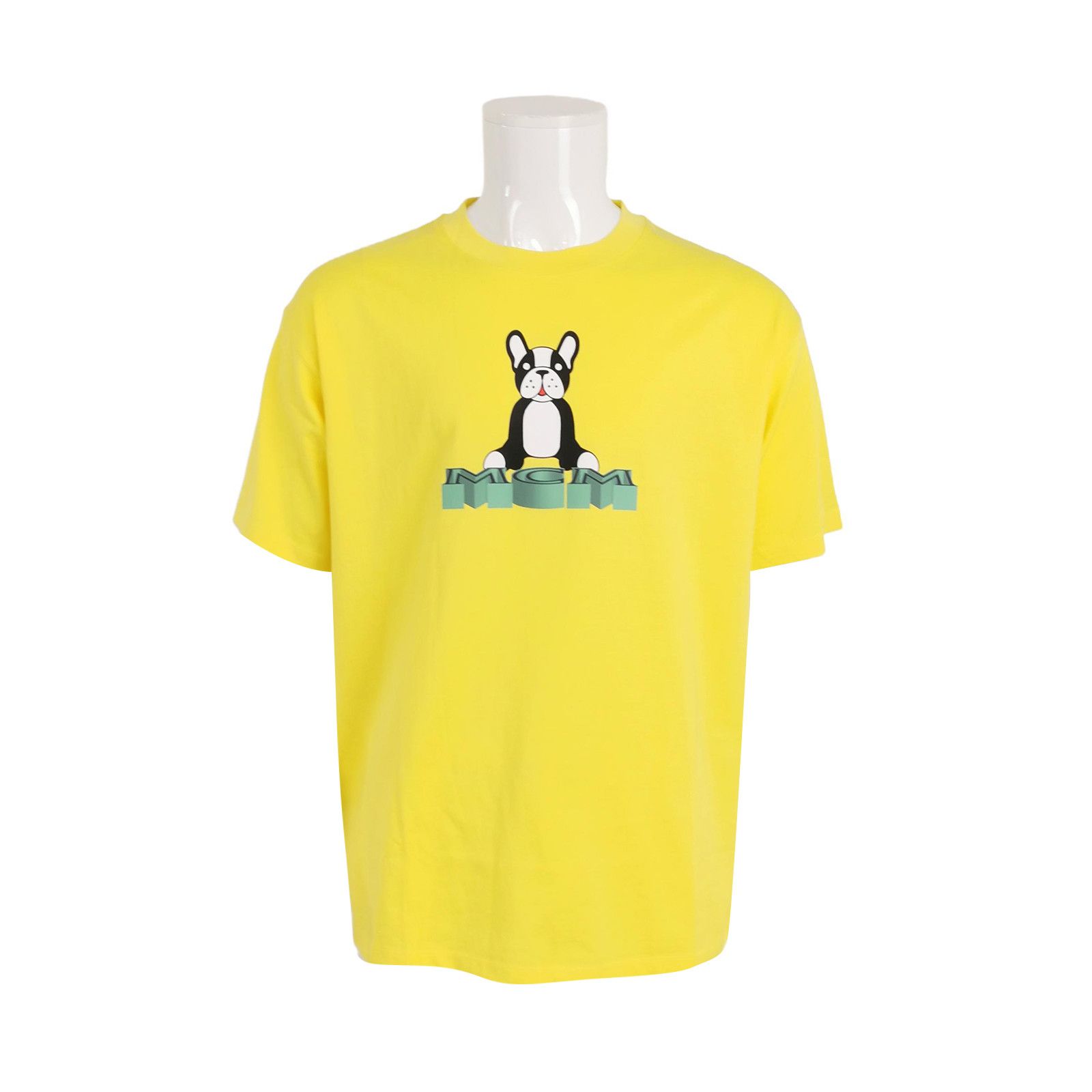 MCM MCM Bulldog Graphic Print Cotton T-Shirt Size M Size US M / EU 48-50 / 2 - 2 Thumbnail
