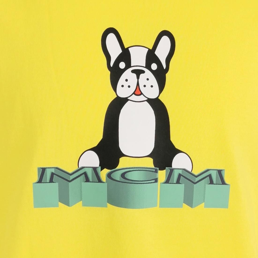 MCM MCM Bulldog Graphic Print Cotton T-Shirt Size M Size US M / EU 48-50 / 2 - 4 Thumbnail
