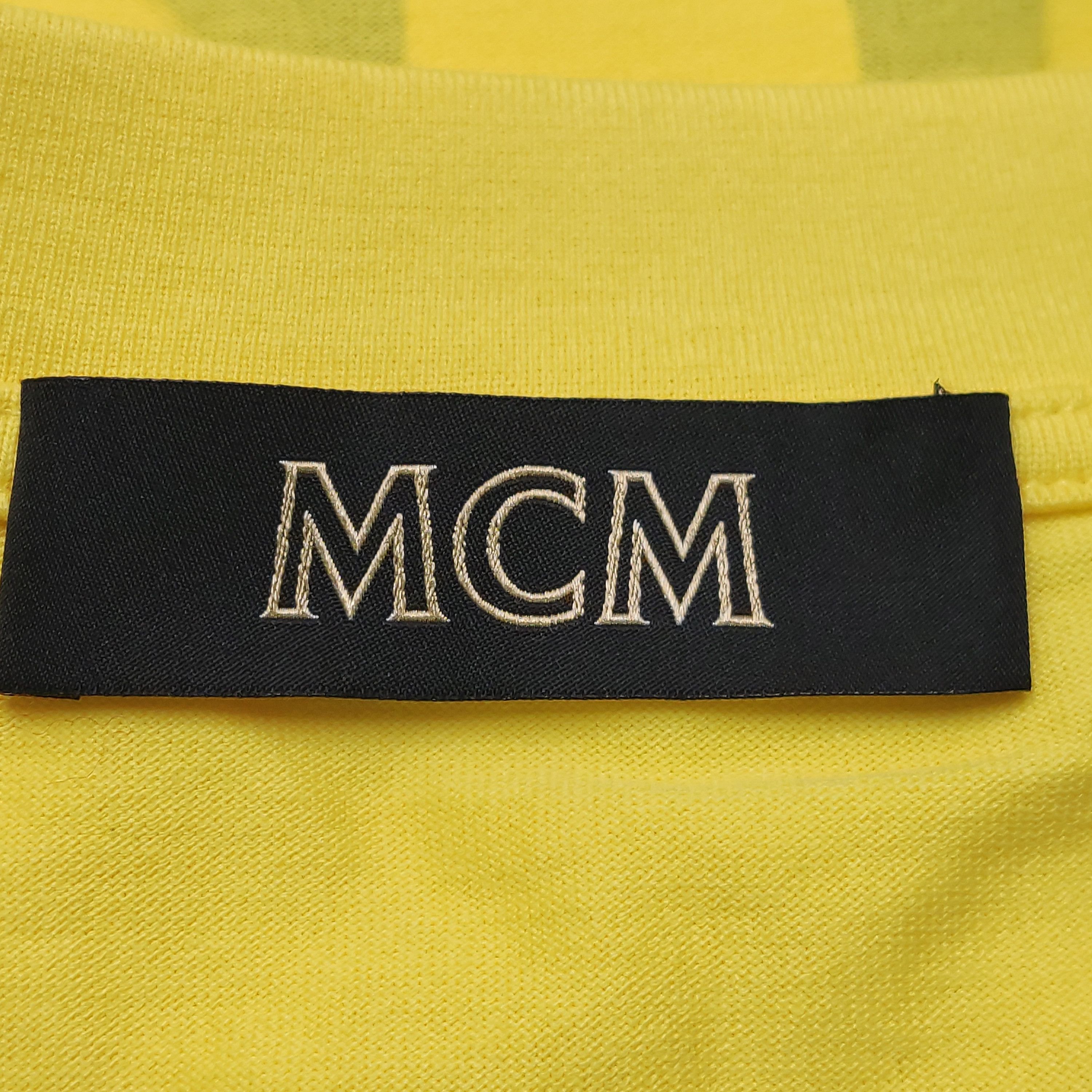 MCM MCM Bulldog Graphic Print Cotton T-Shirt Size M Size US M / EU 48-50 / 2 - 5 Thumbnail