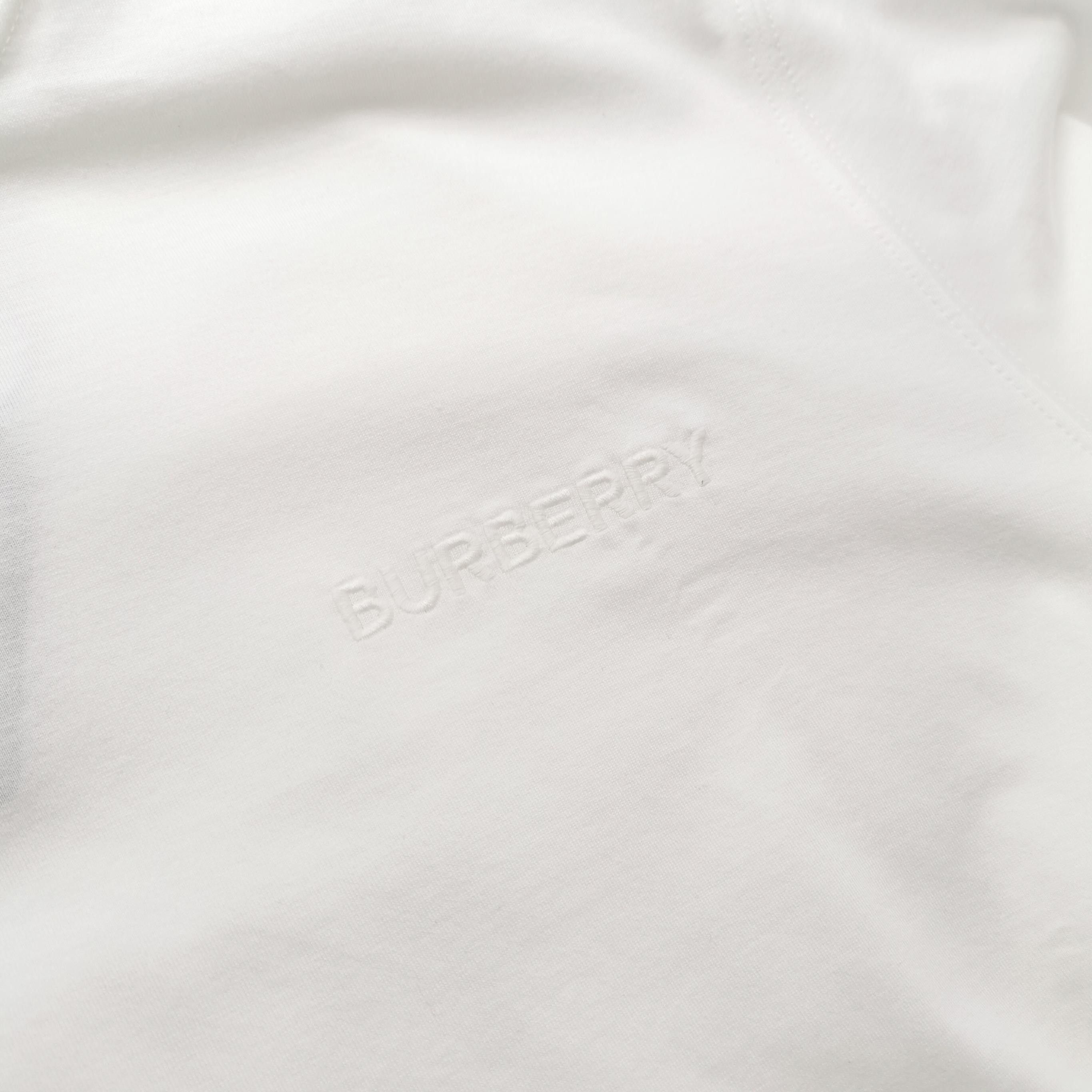 Burberry Burberry Tonal Logo Cotton T-Shirt Size L Size US L / EU 52-54 / 3 - 4 Thumbnail