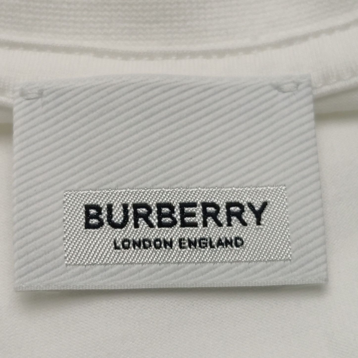 Burberry Burberry Tonal Logo Cotton T-Shirt Size L Size US L / EU 52-54 / 3 - 6 Thumbnail