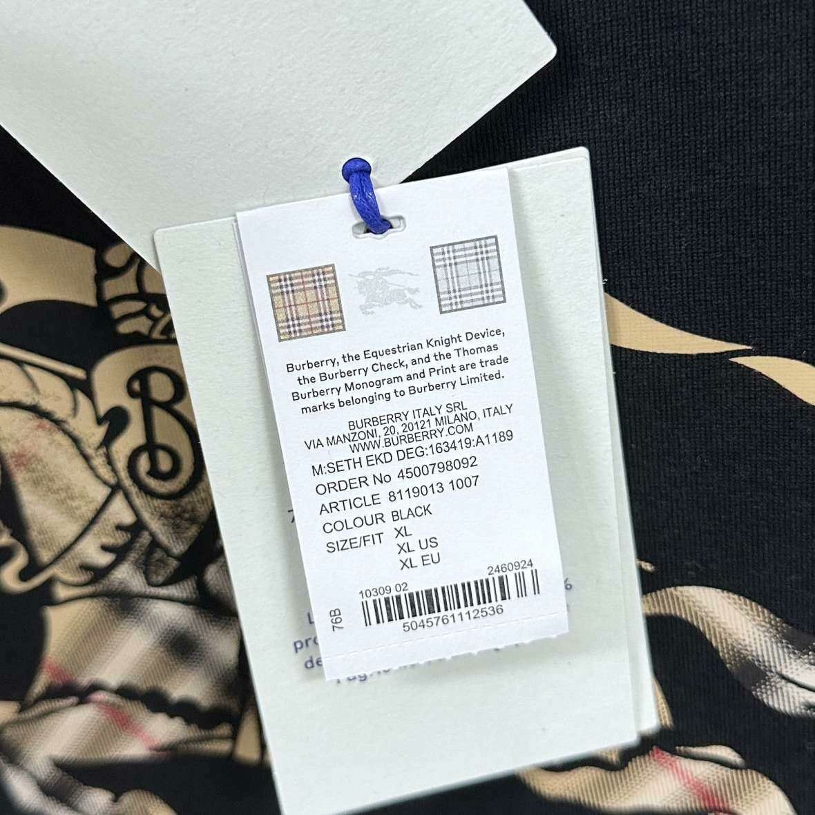 Burberry Burberry Tie-Dye Gradient Multi T-Shirt xl Men Size US XL / EU 56 / 4 - 6 Thumbnail