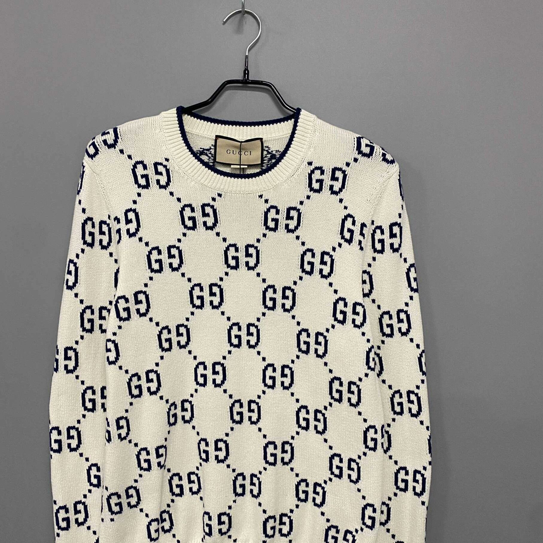 Gucci Gucci Retro Printed Sweater s Men Size US S / EU 44-46 / 1 - 2 Thumbnail