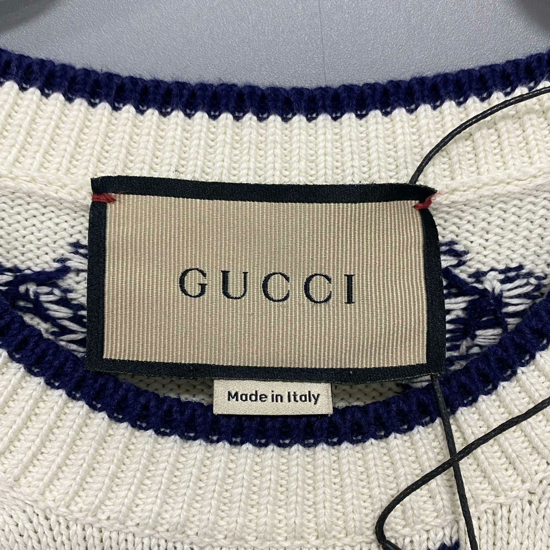 Gucci Gucci Retro Printed Sweater s Men Size US S / EU 44-46 / 1 - 4 Thumbnail