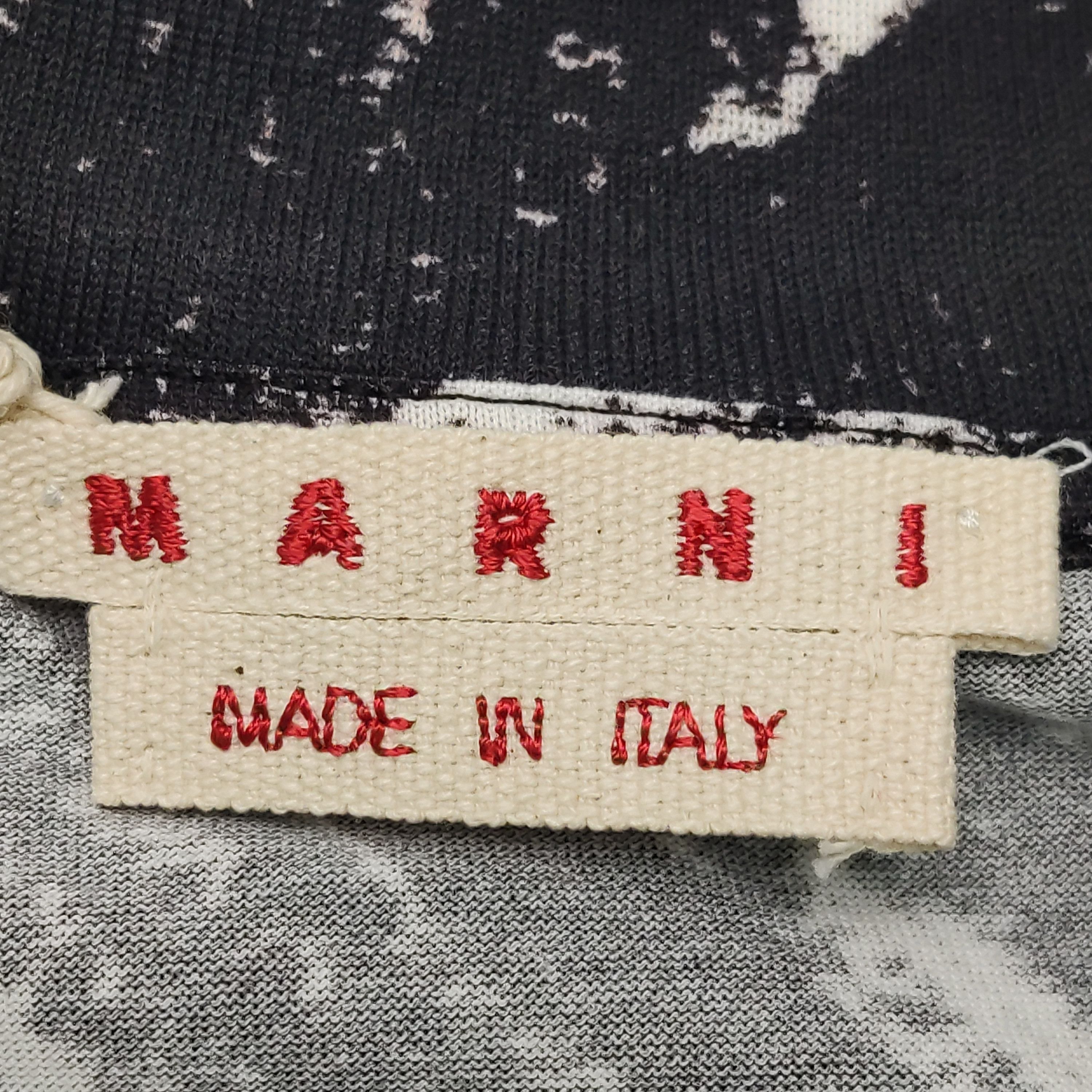Marni Marni Scribble Logo T-Shirt EU 48 Size US M / EU 48-50 / 2 - 6 Thumbnail