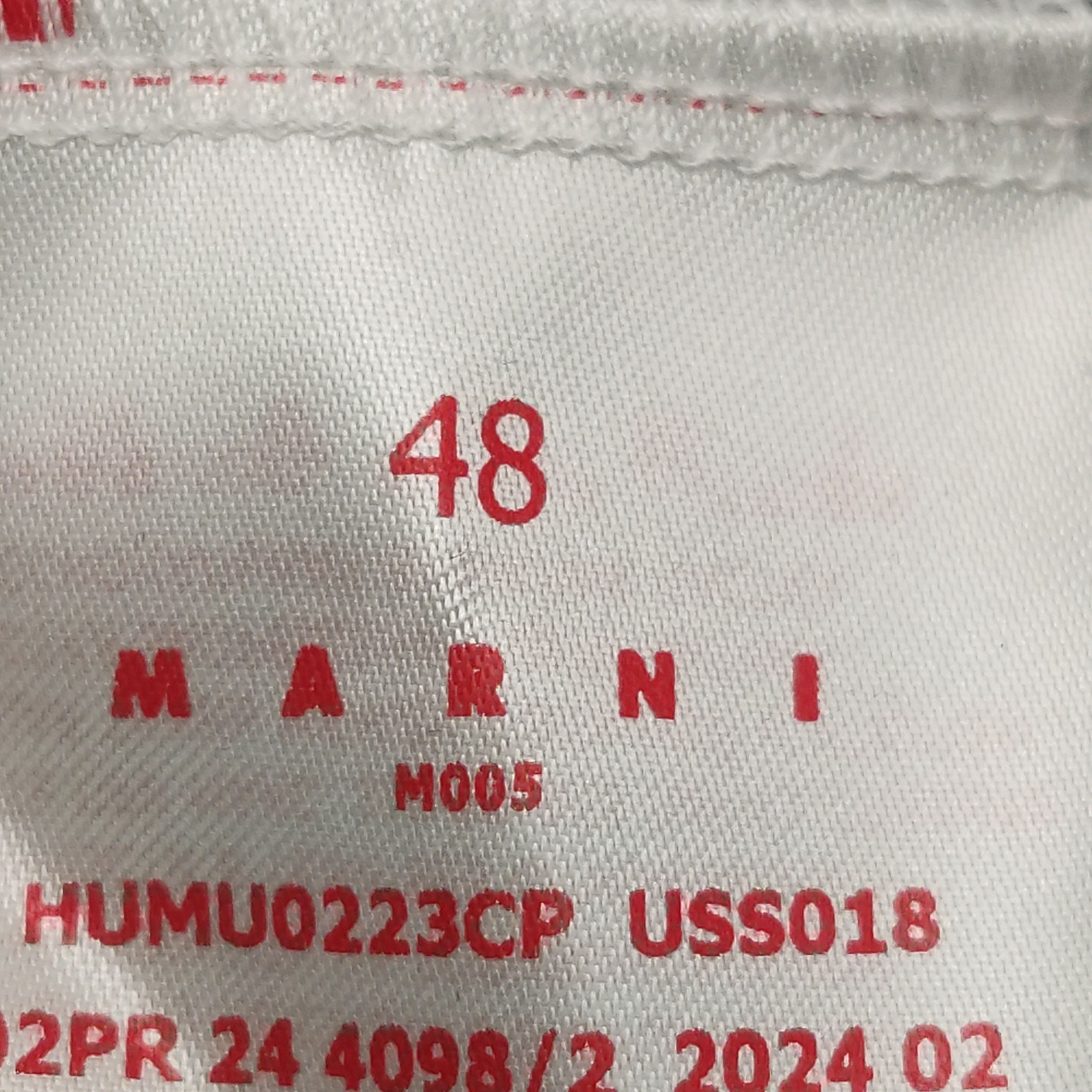 Marni Marni Scribble Logo T-Shirt EU 48 Size US M / EU 48-50 / 2 - 7 Thumbnail