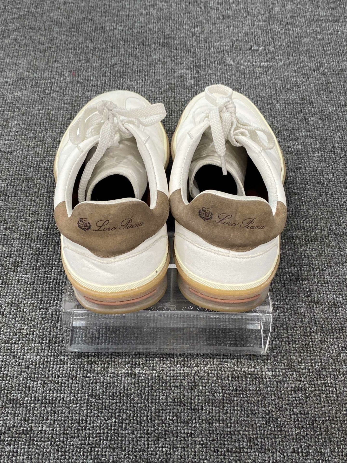 Loro Piana Loro Piana White Lowtop Sneakers 7 Men Size US 7 / EU 40 - 5 Thumbnail