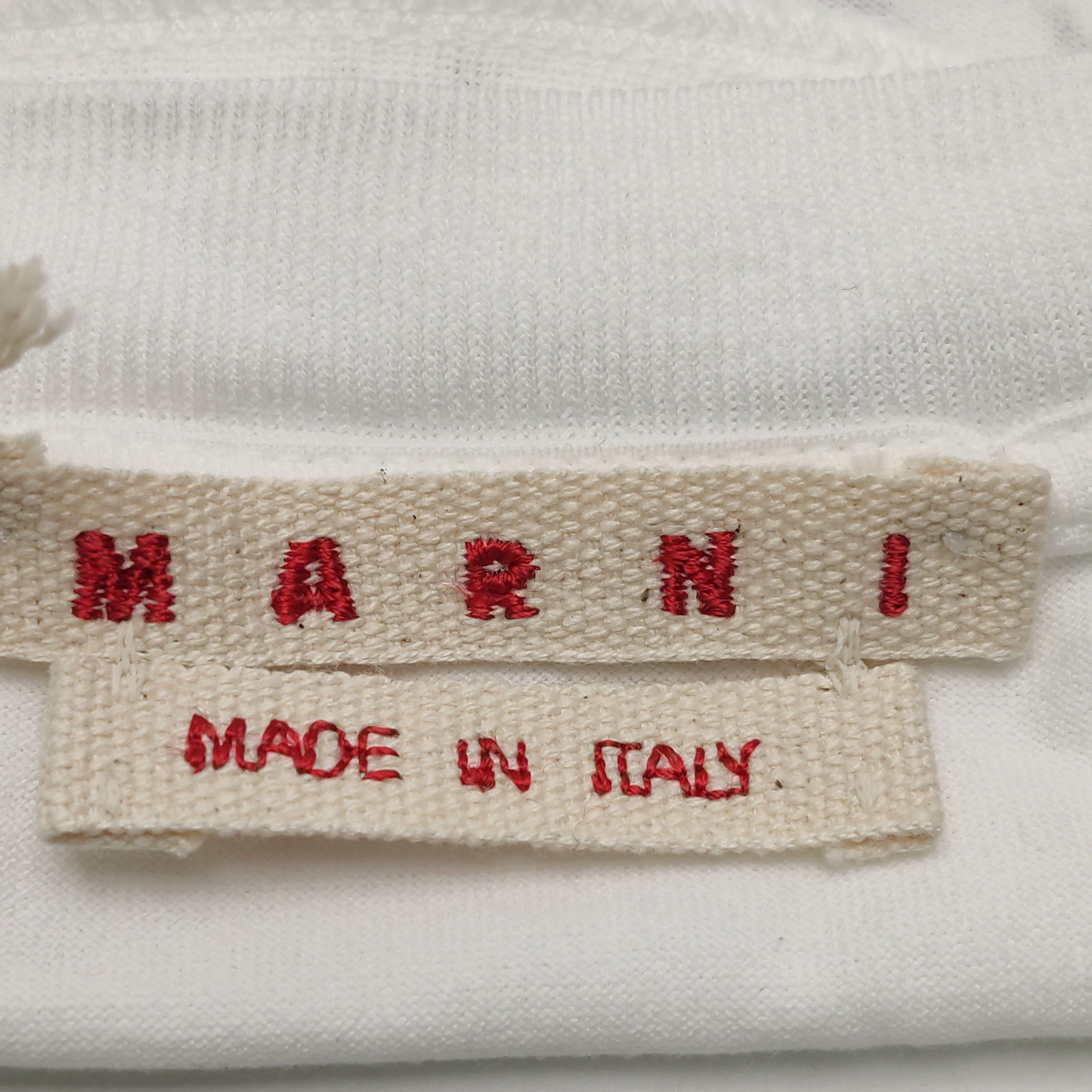 Marni Marni Scribble Print Logo T-Shirt Size 46 Size US S / EU 44-46 / 1 - 6 Thumbnail