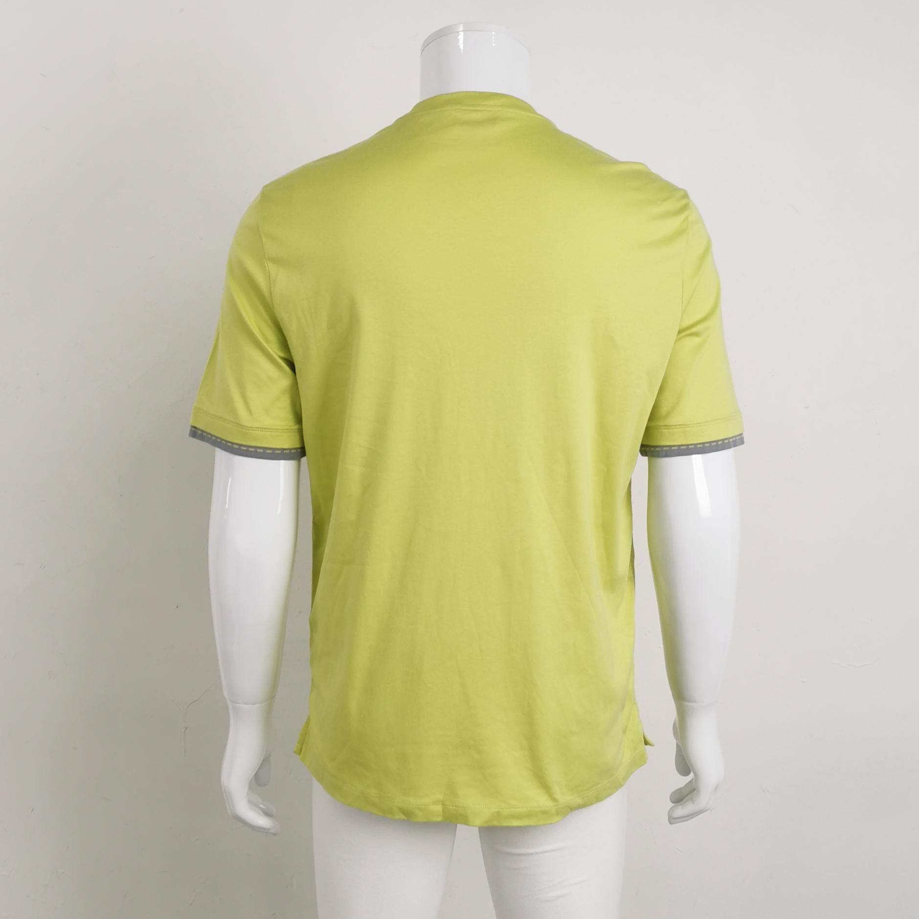 Hermes Hermes Green Cotton T-Shirt Size M Size US M / EU 48-50 / 2 - 3 Thumbnail
