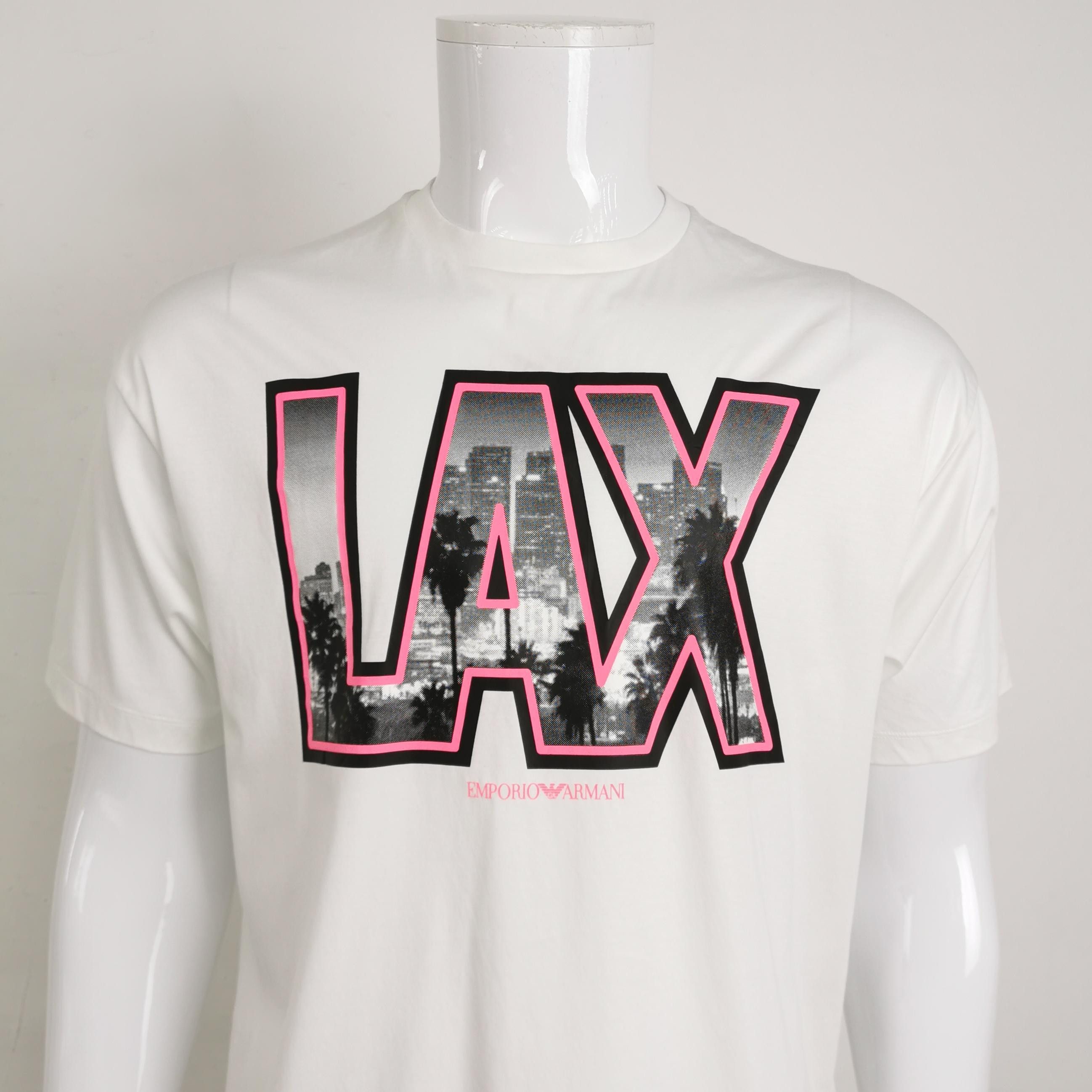 Emporio Armani Emporio Armani Graphic LAX T-Shirt L Size US L / EU 52-54 / 3 - 4 Thumbnail