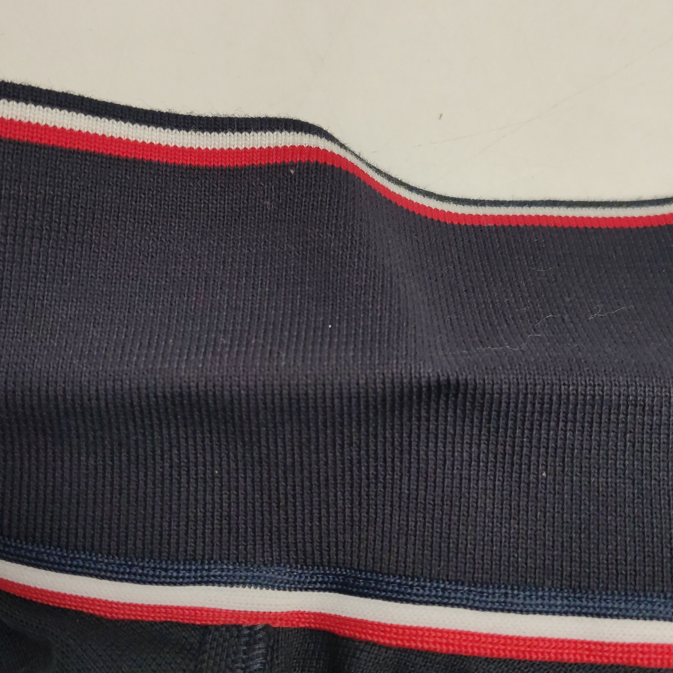 Moncler Moncler Long Sleeve Tipped Polo Size S Size US S / EU 44-46 / 1 - 11 Thumbnail