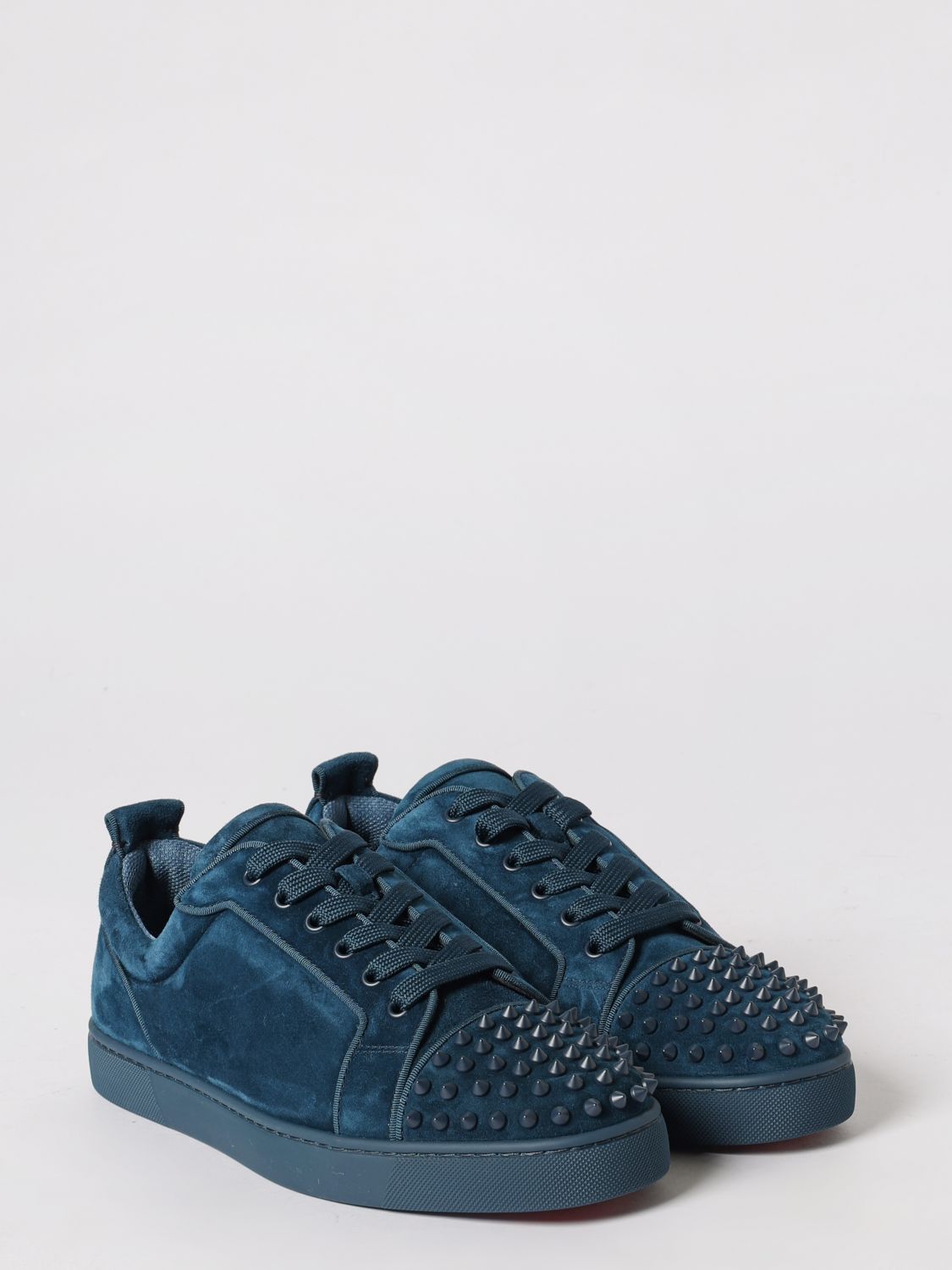 Christian Louboutin Christian Louboutin Sneakers Men Blue Size US 8 / EU 41 - 2 Thumbnail