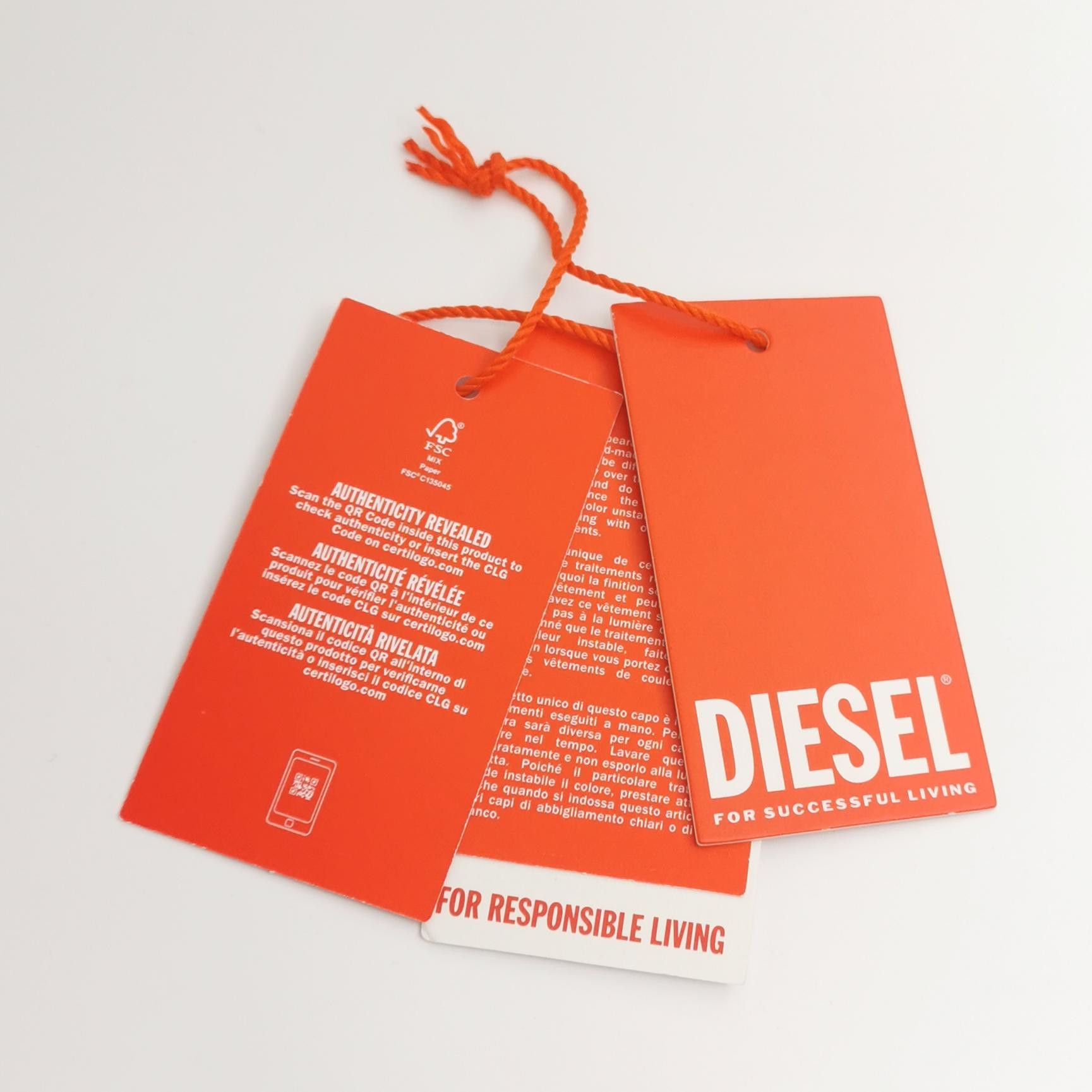 Diesel Diesel Contrast Logo Graphic T-Shirt L Size US L / EU 52-54 / 3 - 5 Thumbnail