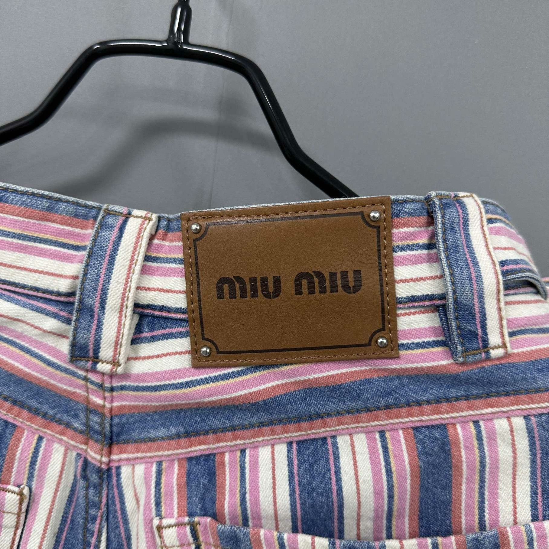 Miu Miu Miu Miu Retro Denim Jeans 36 Women Size 36" / US 14 / IT 50 - 5 Thumbnail